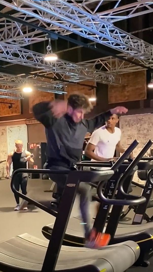 When the Youngster Trying to Conceal His Fall from the Treadmill, Hilarious Footage Emerged, Brighte
